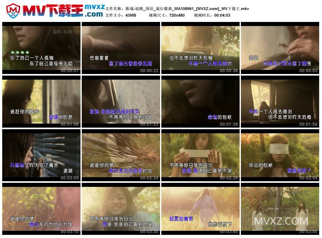 陈瑞-退路_国语_流行歌曲_MA108991